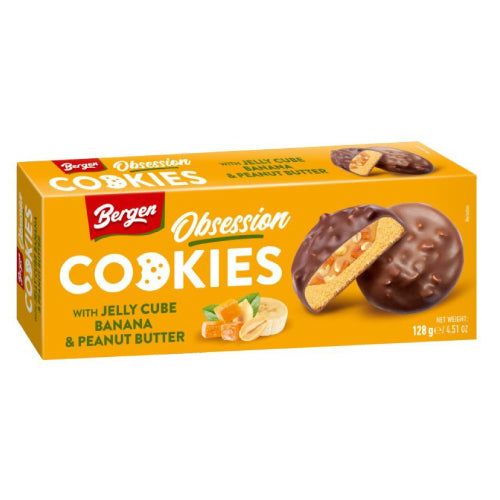 Bergen Obsession Cookies Banana & Peanut Butter