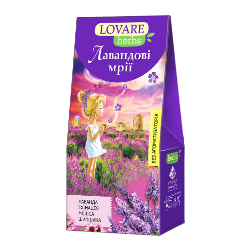 Lovare Herbs Lavender Dreams Tea Bags