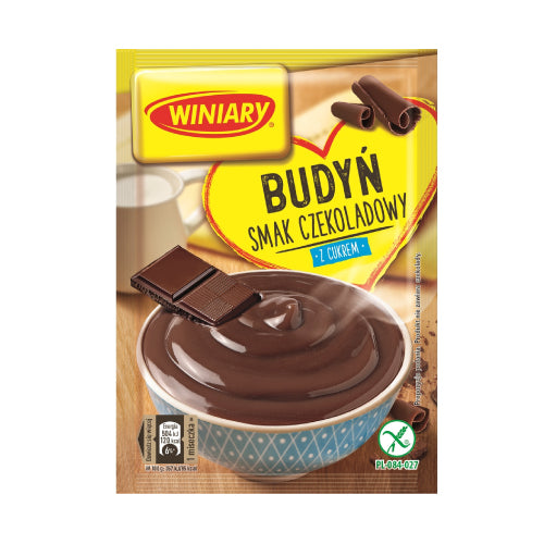 Winiary Chocolate Pudding Mix with Sugar